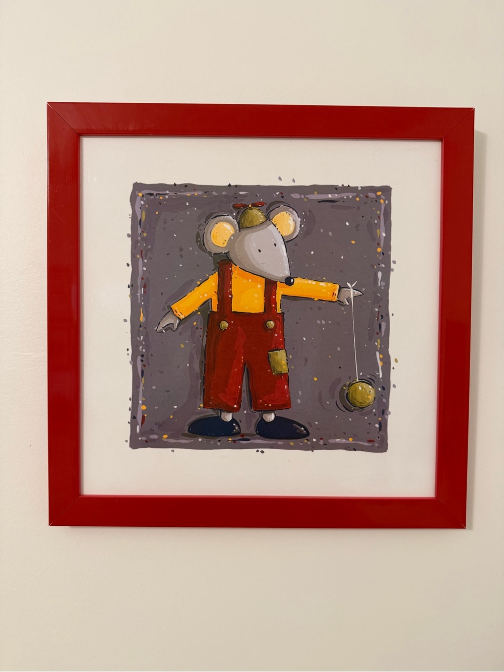 Framed Children’s Mouse Wall Art